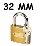 32MM BIG LOCK & KEY COPPER LOCK