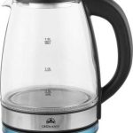 Glass Kettle Green Kivvi  1.8 L