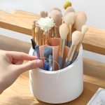 360 Rotating make up Brush Holder