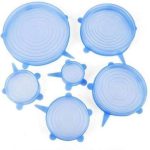 Silicone Lid Set  Of 6