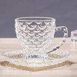 Pineapple Tea Cup And Saucer 6+6