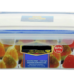 PLASTIC SQUARE FOOD CONTAINER (1 PIS)