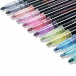 12 PIS GEL OUTLINE PEN