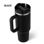 HEAVY Vacuum Insulated Tumbler (BLACK)