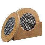 6 PCS WOODEN COASTER