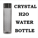 CRYSTAL H2O WATER BOTTLE