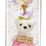 Crystal Rose with teddy