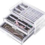 3 Drawer Jewelry Organizer Box