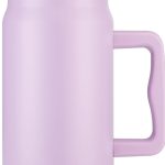 1500 ML Mug with Handle and Straw (Lavender color)