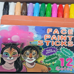 12 PCS FACE PAINT STICK