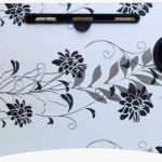 White Flower  Laptop Table Printed Carton