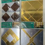 ACRYLIC MIRROR WALL STICKER  (1 PCS)