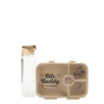 Bite Buddy 4-Compartment Lunch Box WITH BOTTLE