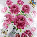 FLOWER WALL DECORATION STICKER (1 PIS)